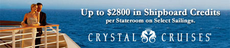 Up to $3000 in shipboard credits